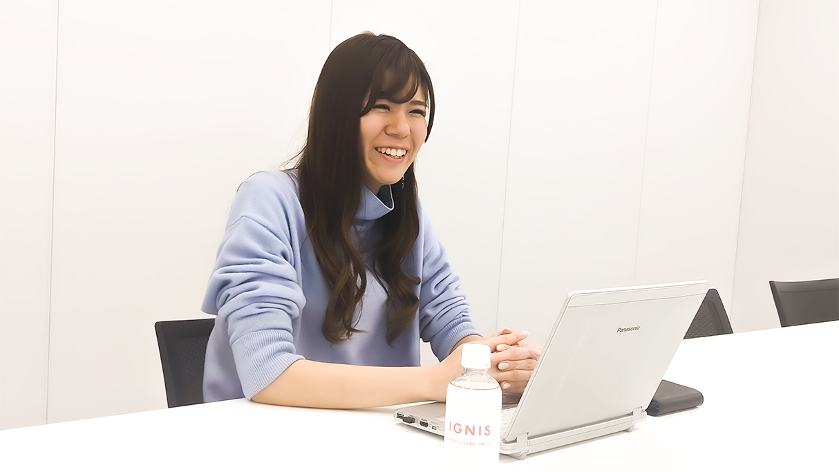 社員が能動的に情報発信出来る場があることは、とても大切(株式会社イグニス 佐々木様)