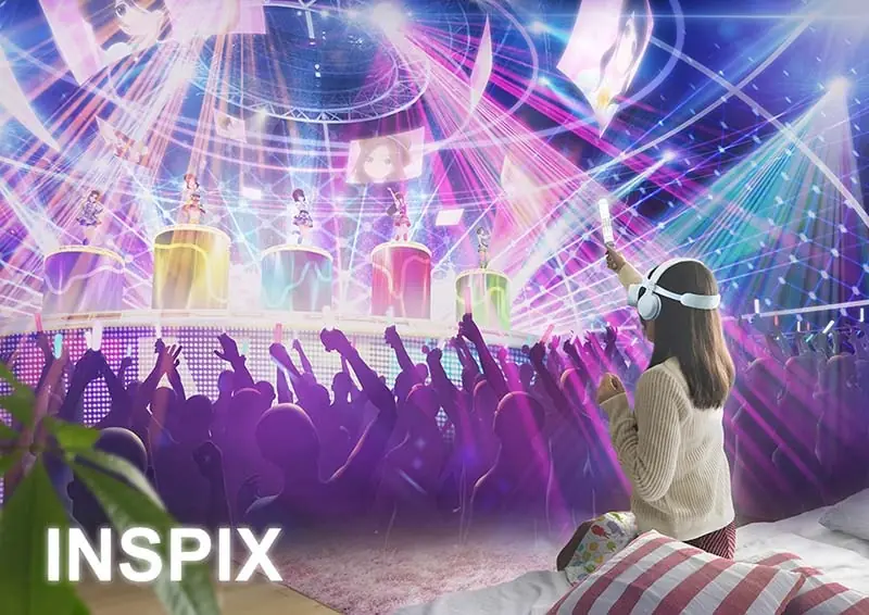 バーチャルライブアプリ「INSPIX LIVE」